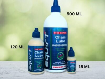 SQUIRT LONG LASTING CHAIN LUBE 15ml/120ml/500ml