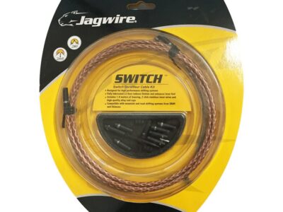 JAGWIRE DCK 204 SWITCH DERAILLEUR KIT - BRAIDED BRONZE