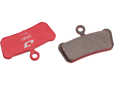 JAGWIRE DCA 098 SPORT SEMI-METALIC DISC BRAKE PAD (AVID) - RED