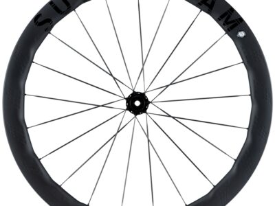 SUPERTEAM WHEELSET SHARK FIN LIGHT 50-48MM (HG) - BLACK GLOSSY DECAL