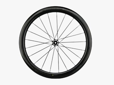 SUPERTEAM WHEELSET YUYAN LIGHT 50MM W/CARBON SPOKES (HG) - BLACK GLOSSY DECAL